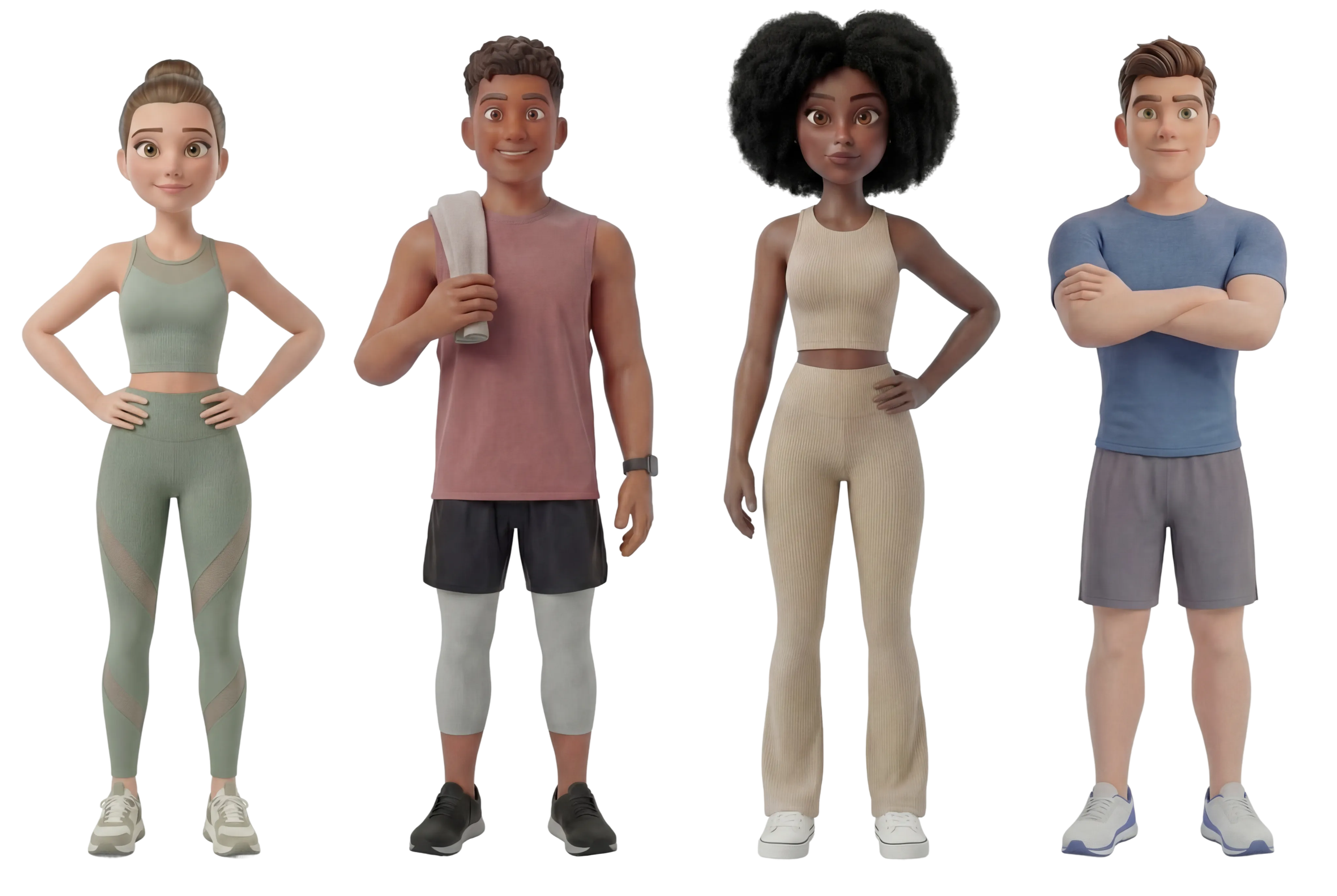 Four Twinsi characters to choose from